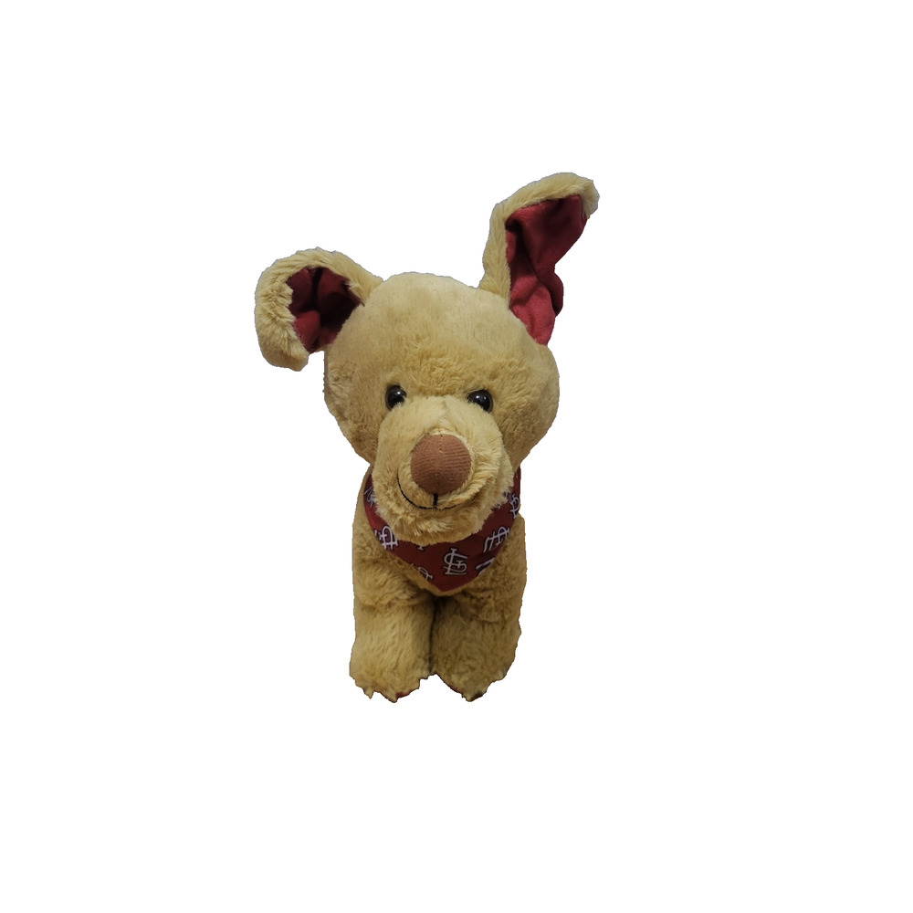 Build-A-Bear Workshop St. Louis Cardinals Dog Plush MLB Baseball Team Logo 12"